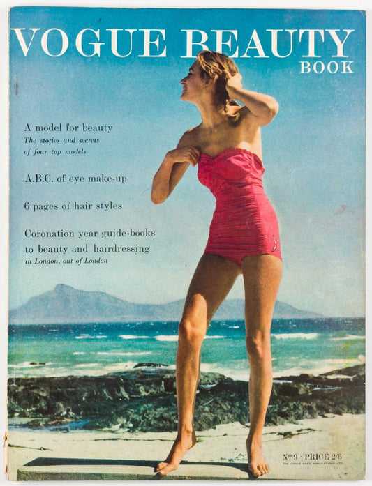 Norman Parkinson ANNE GUNNING Susan Abrahams VOGUE Beauty 1953 Norma Pollard VTG