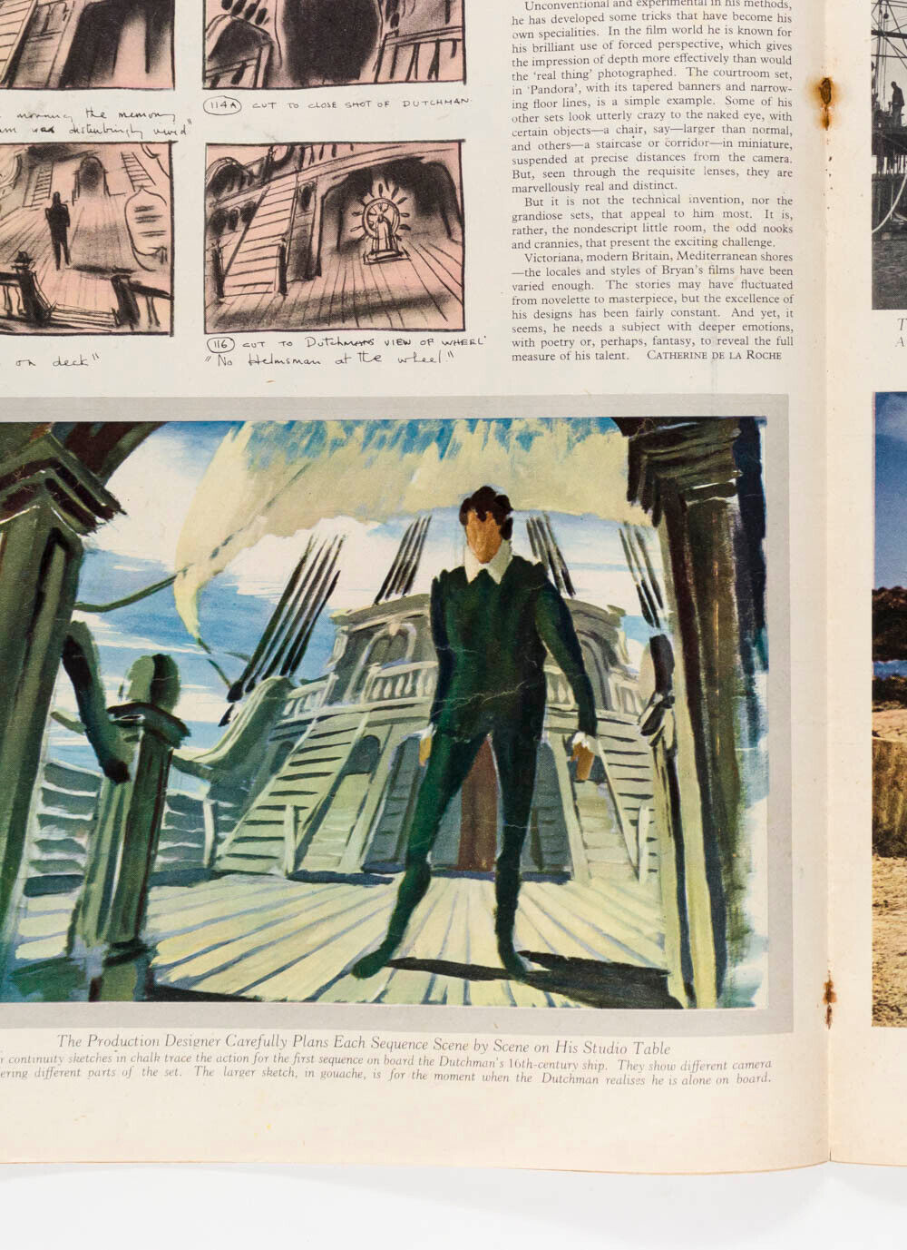 AVA GARDNER Flying Dutchman JOHN BRYAN Oxo advert PICTURE POST photo magazine UK