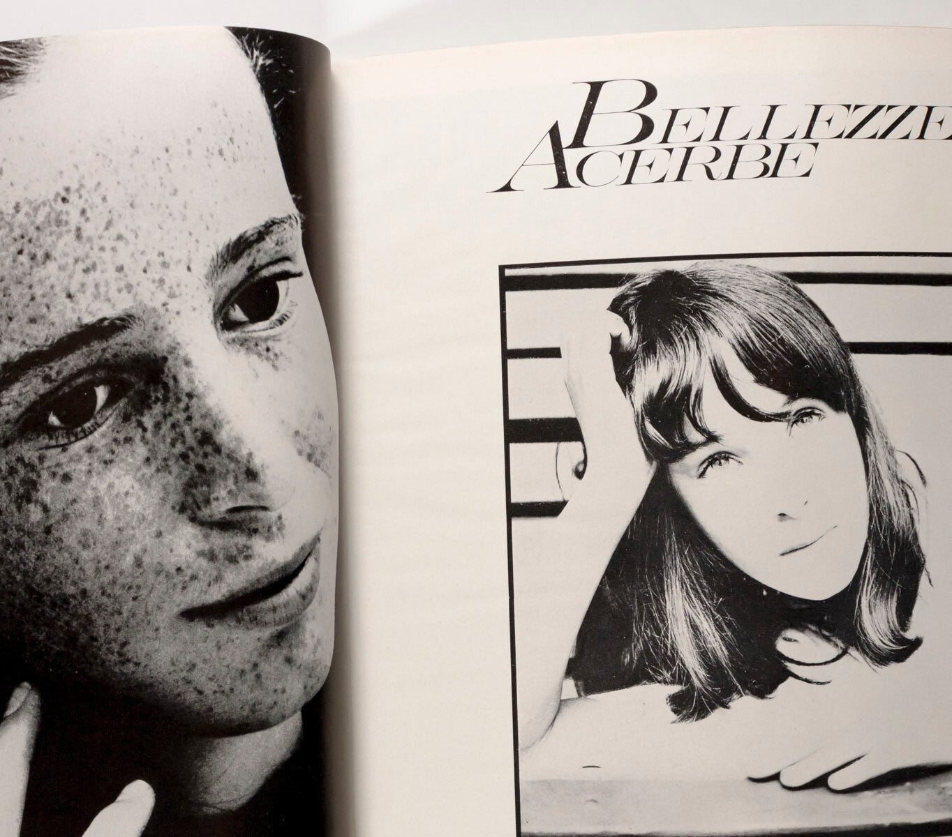 1st VOGUE ITALIA Benedetta Barzini VERUSCHKA Penn 1965 November NORMAN PARKINSON