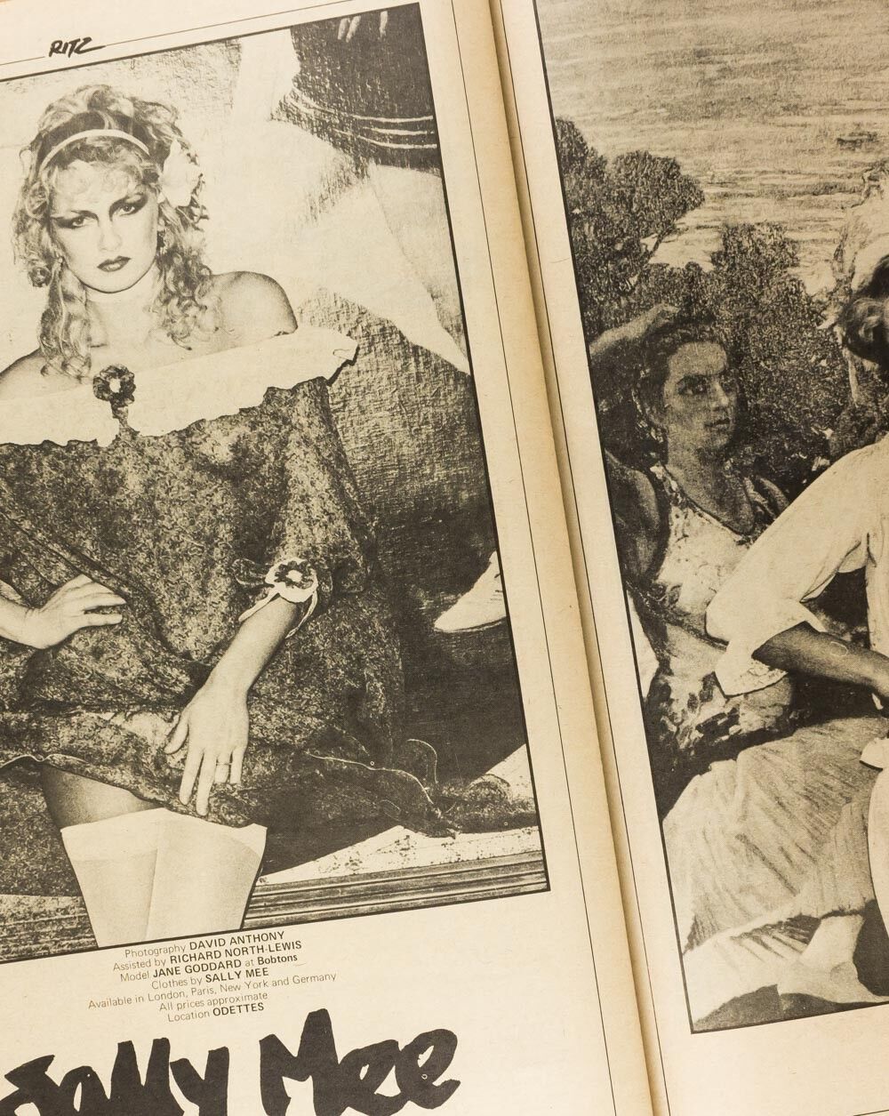 KRAFTWERK Bianca Jagger JANE GODDARD Peter Straker RITZ newspaper magazine no.12