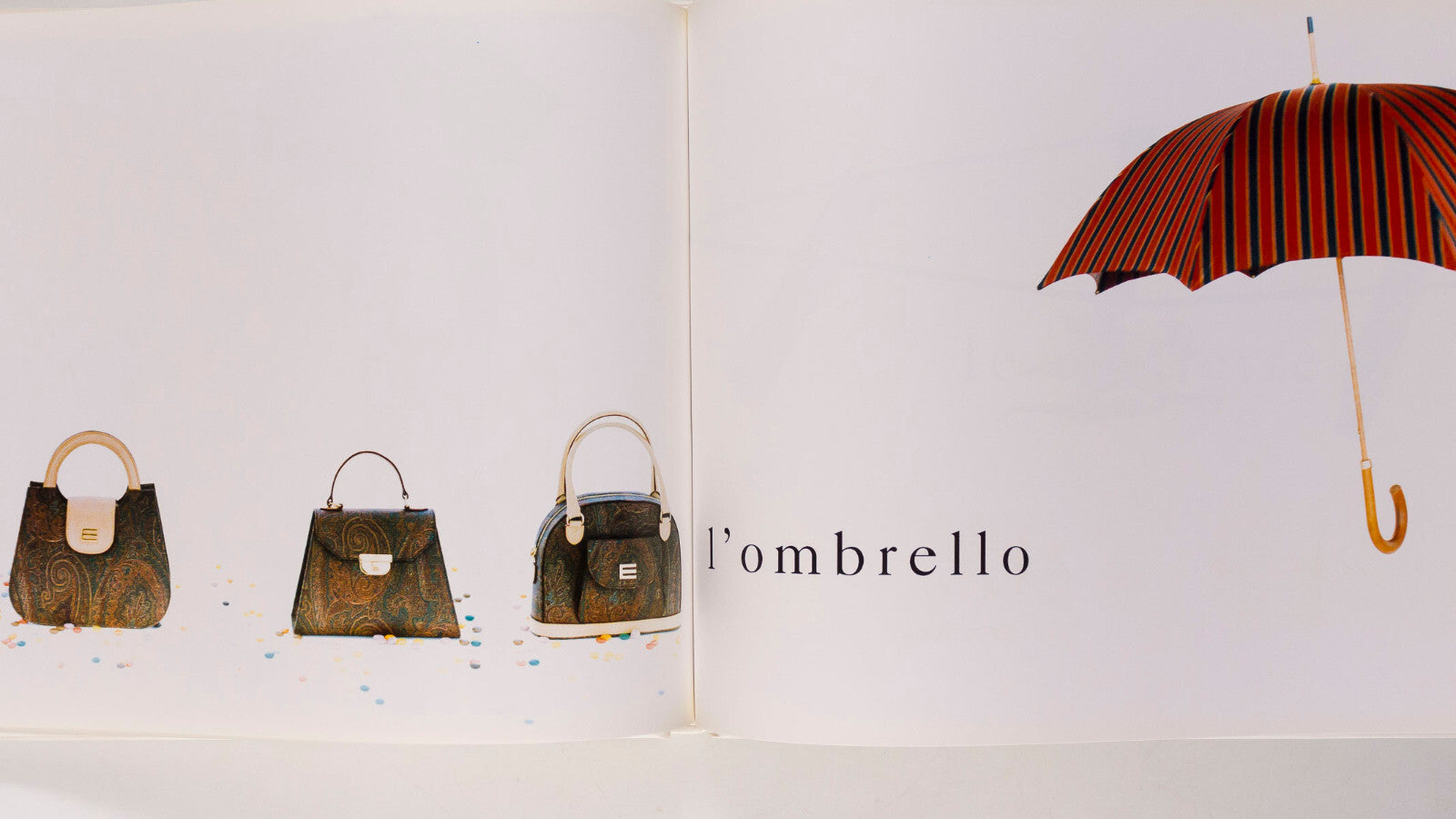 YASMIN LE BON Etro Plaything LOOKBOOK Spring 1996 Mens Women fashion VTG catalog