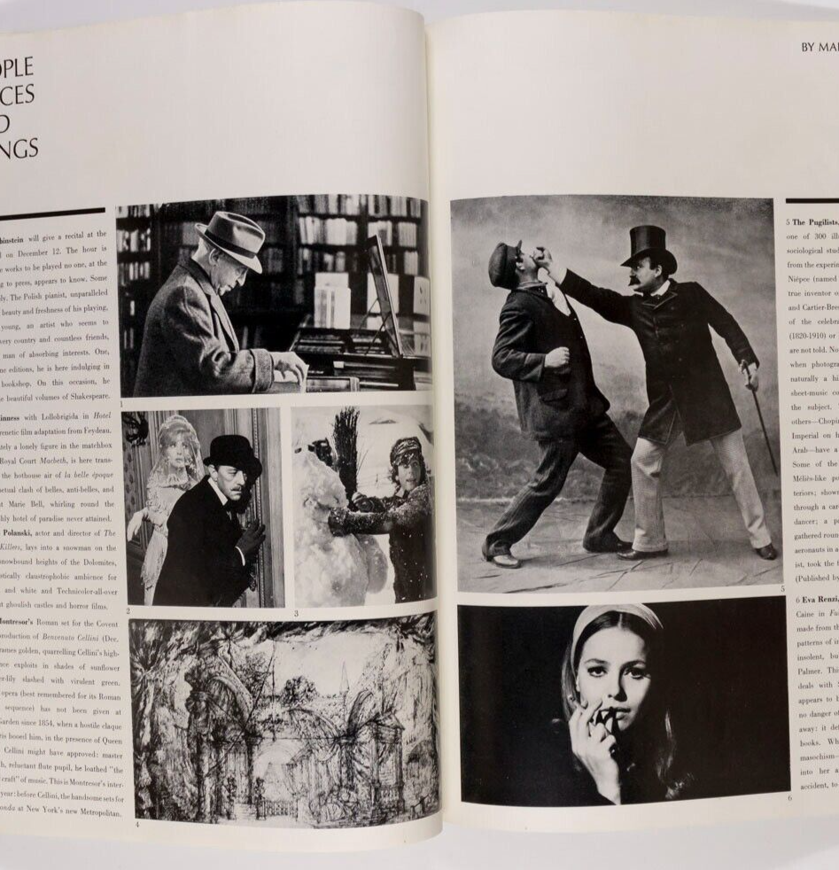 Brigitte Bauer RONAN O'CASEY Roman Polanski HARPERS Dec 1966 Skiwear HARDY AMIES