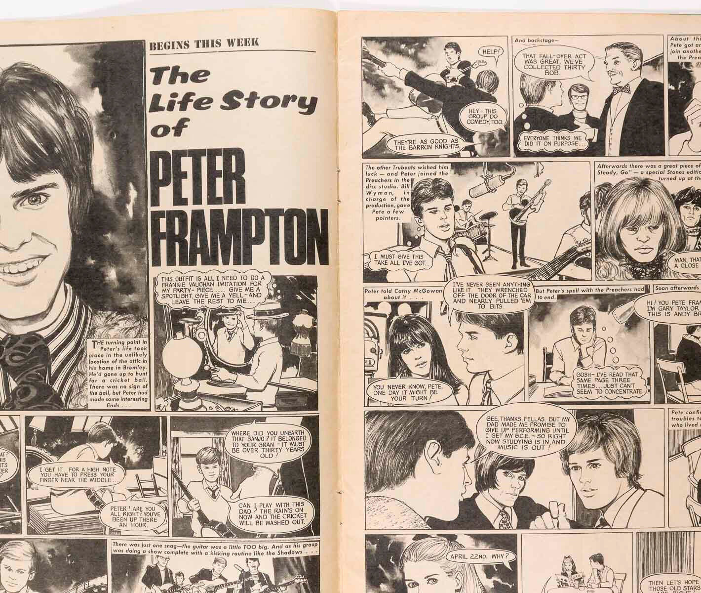 The Herd MARMALADE Troggs FOUNDATIONS Kinks LOOT Peter Frampton JACKIE magazine