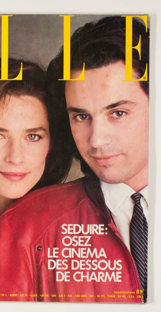 CHARLOTTE RAMPLING Jean-Michel Jarre CLAUDE BRASSEUR Dance dresses ELLE magazine