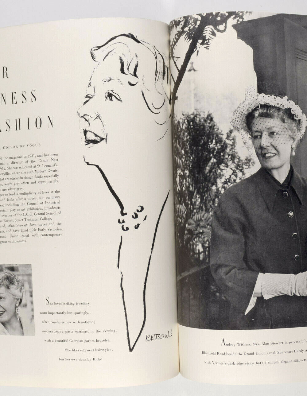 Jean Patchett IRVING PENN Picasso GLORIA SWANSON Tilly Losch vtg VOGUE magazine