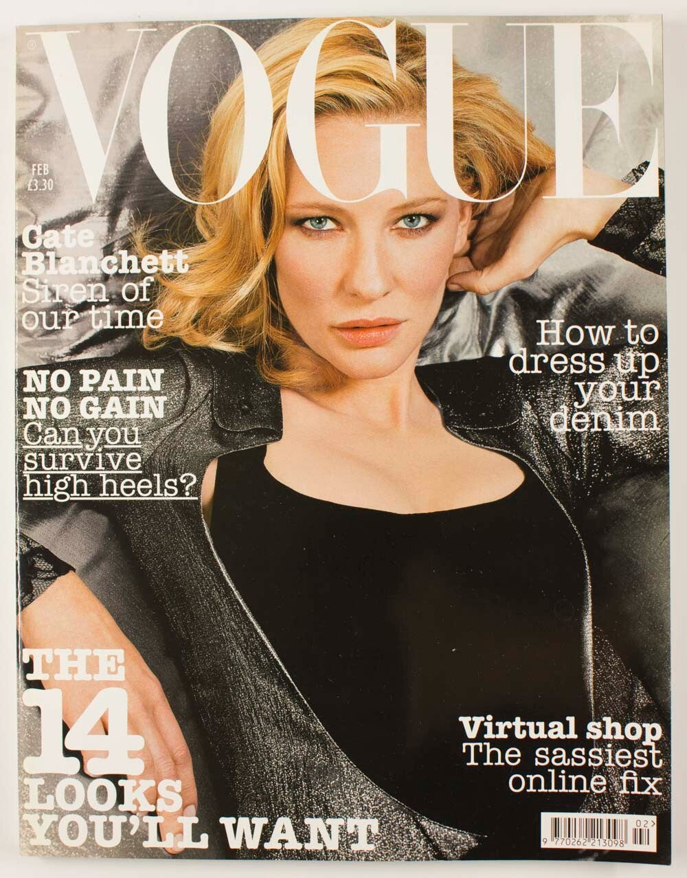 Cate Blanchett DARIA WERBOWY Galliano UK VOGUE February 2004 21st birthday gift