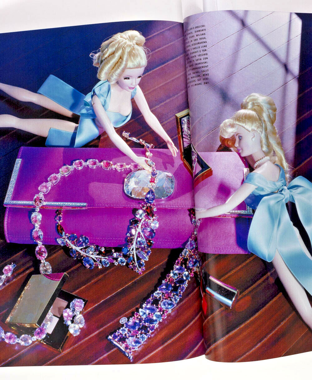 BARBIE Peter Lindbergh MILES ALDRIDGE Hilary Rhoda VOGUE GIOIELLO MAGAZINE Rare!
