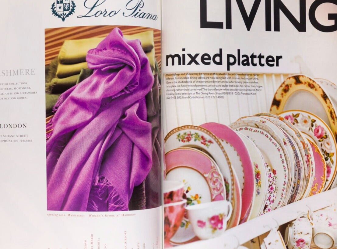 Unsmiling KAROLINA KURKOVA Two face VOGUE magazine May 2001 Tamara Rojo KORS vtg