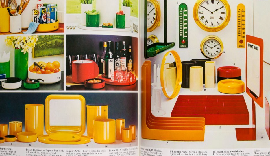 HABITAT catalogue 1976 Crayonne TERENCE CONRAN sofa INTERIOR DESIGN magazine VTG