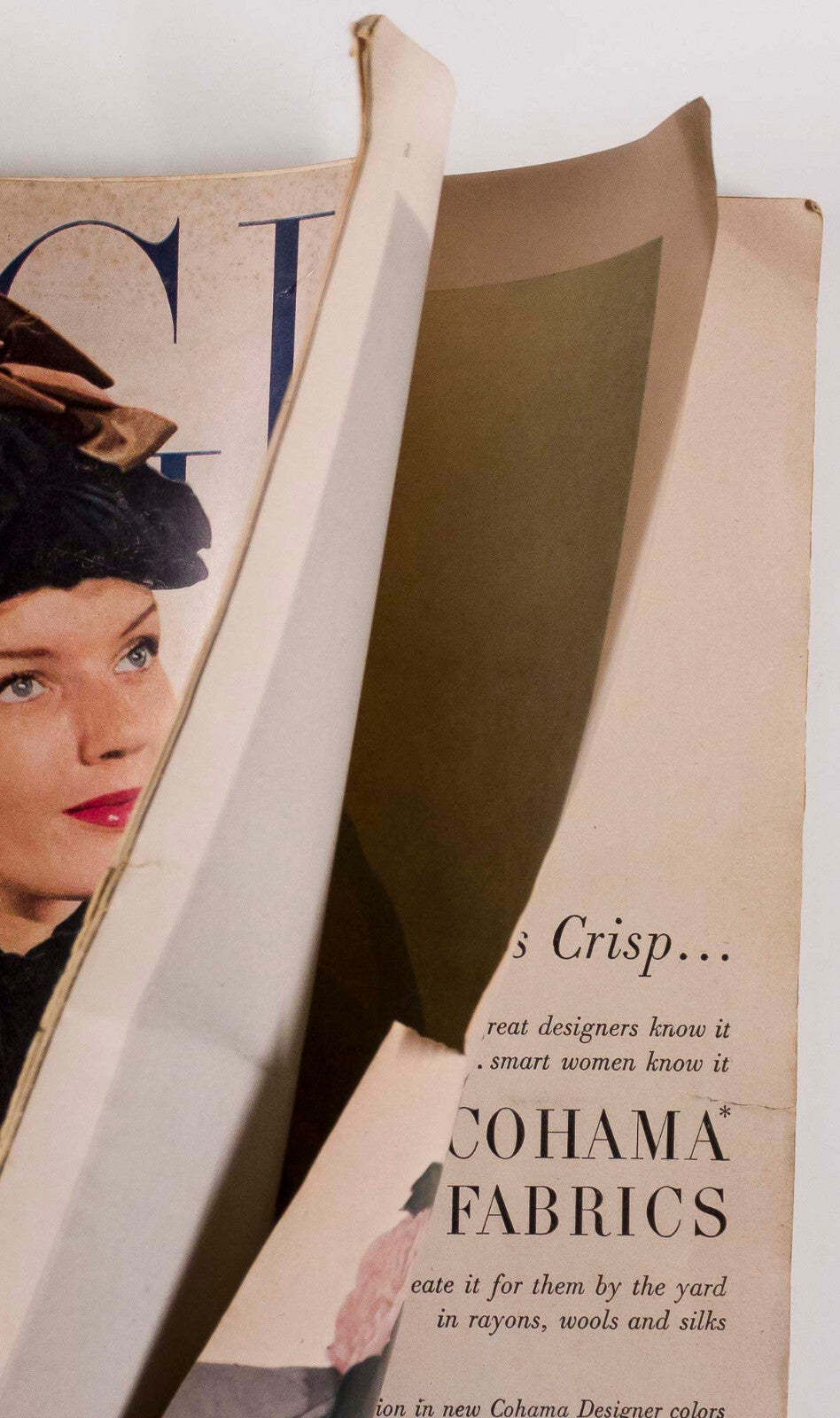 JEAN PATCHETT George Barbara Bush FELIKS TOPOLSKI Vogue US August 1948 Horst RBW