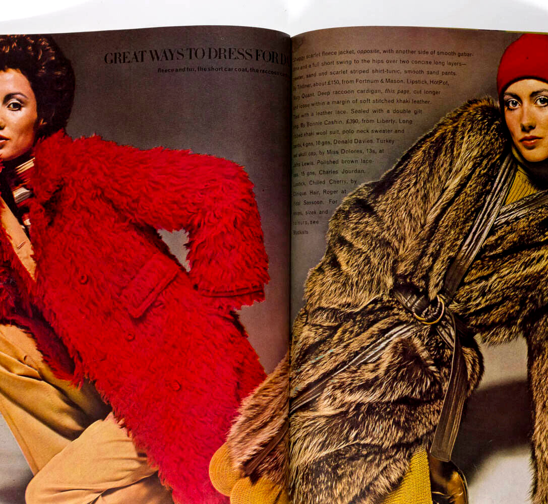 Maudie James PATTIE BOYD Ingrid Boulting TWIGGY Moyra Swan MARISA BERENSON Vogue