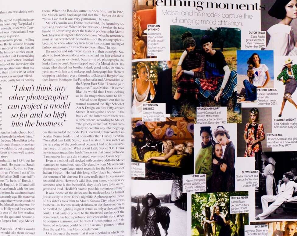 Natalia Vodianova LIYA KEBEDE Kate Moss VOGUE May 2009 Gisele EVANGELISTA Beaton