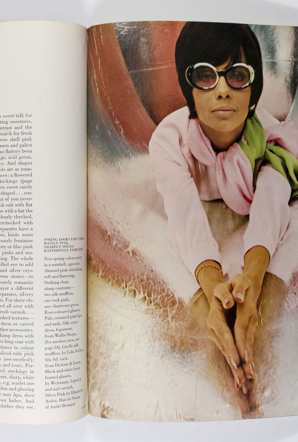 Veruschka JEAN SHRIMPTON Sonia Delaunay VOGUE February 1966 DUFFY Guy Bourdin UK