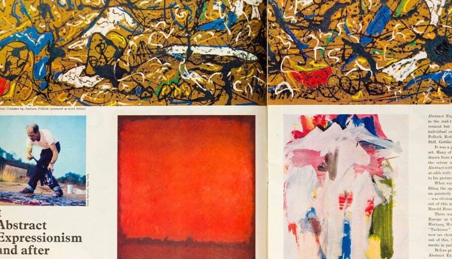 Robert Rauschenberg DAVID HOCKNEY Art BRIDGET RILEY Krushchev OBSERVER magazine