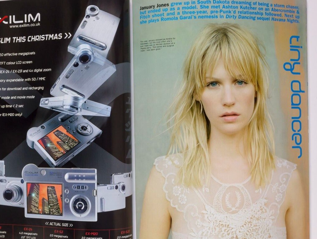 Pharrell Williams SUSAN ELDRIDGE Angela Lindvall THE FACE 2004 January Jones VTG