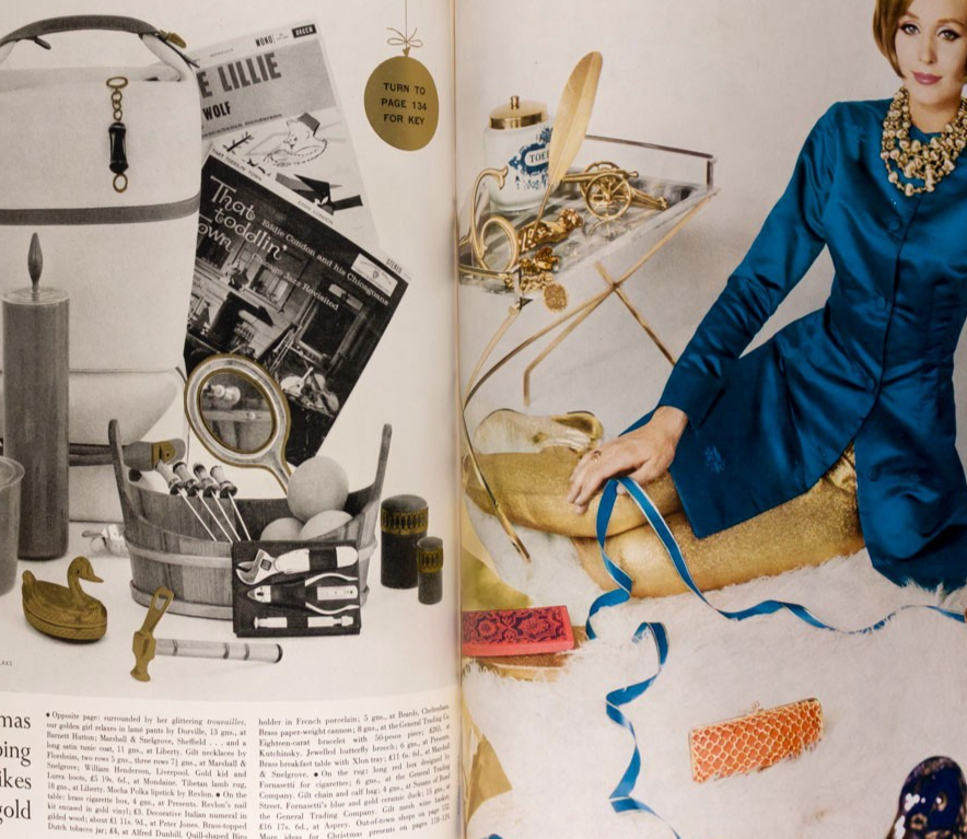 Maggi Eckardt JANE FONDA Gold HARPERS BAZAAR November 1960 Dior HULANICKI Avedon