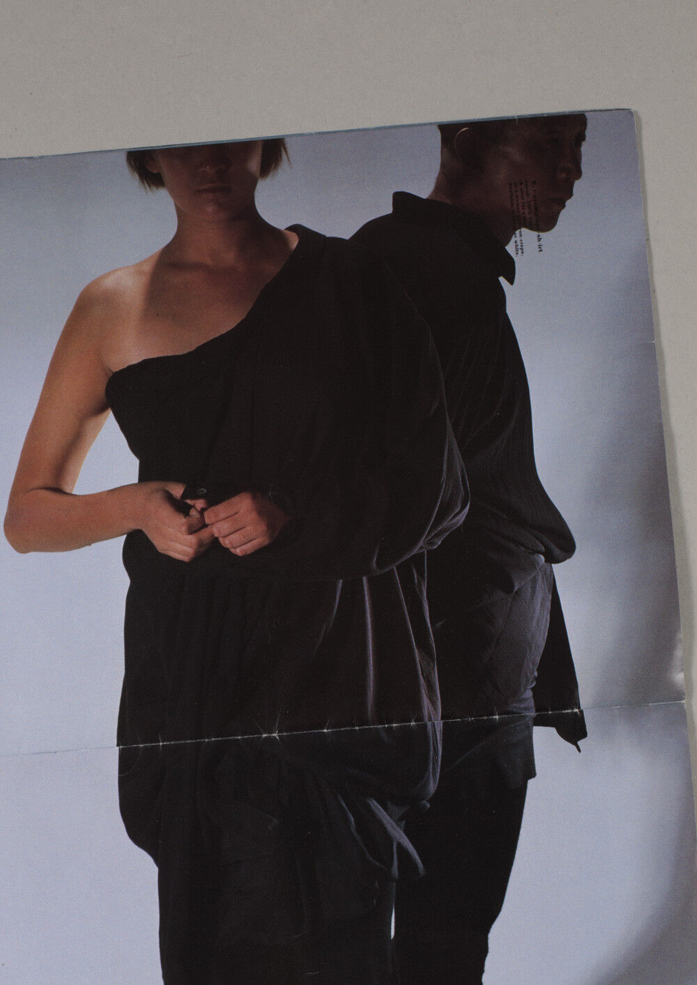 Comme Des Garcons LOOKBOOK 1st mens collection CATALOG Jean Michel Basquiat coat