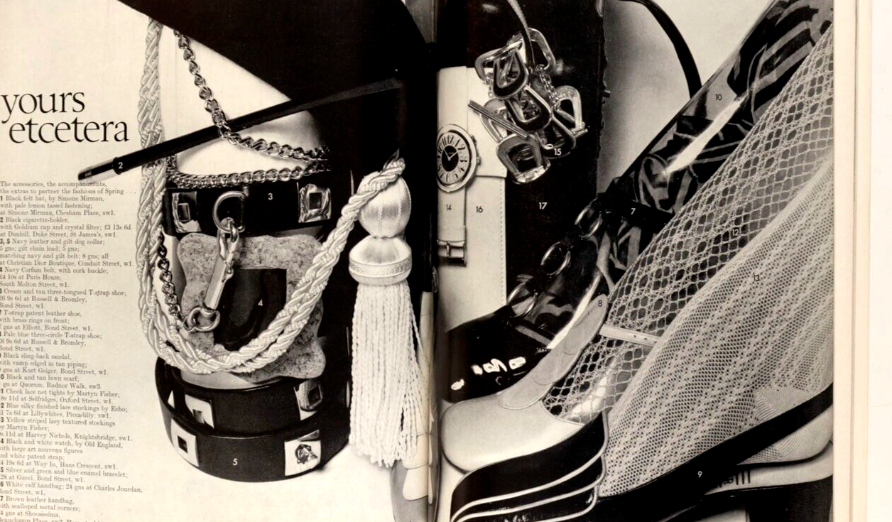SAMANTHA JUSTE Jean Muir PATRICK HUNT Nik Cohn LANZAROTE Gucci ~ Queen magazine
