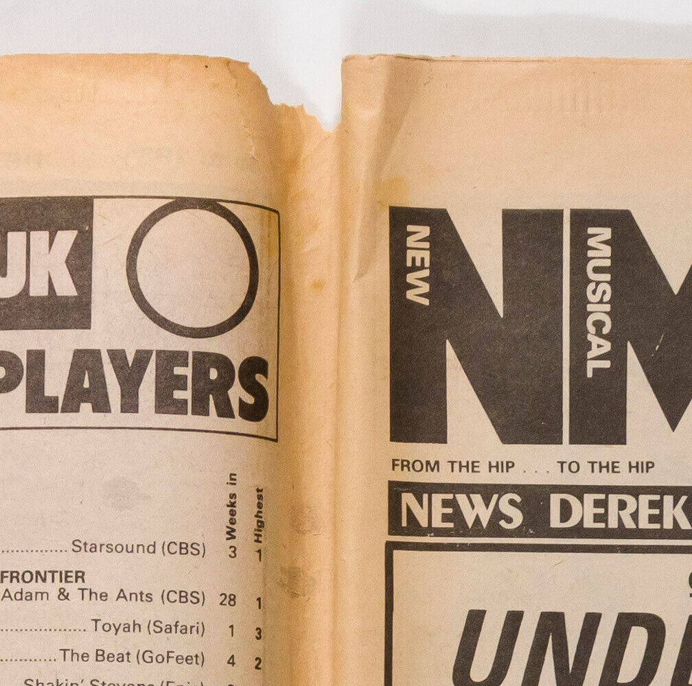 PRINCE The Clash WAILERS Bob Marley CRAMPS Quentin Crisp MOTORHEAD NME magazine
