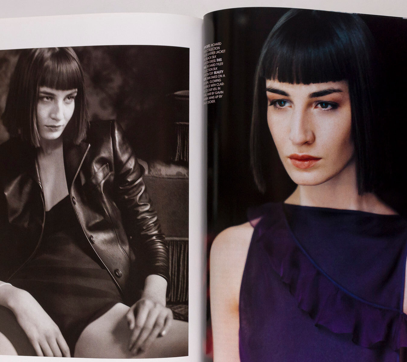 Kylie Bax DAMIEN HIRST Lachlan Murdoch VOGUE AUSTRALIA August 1997 Stiletto VTG