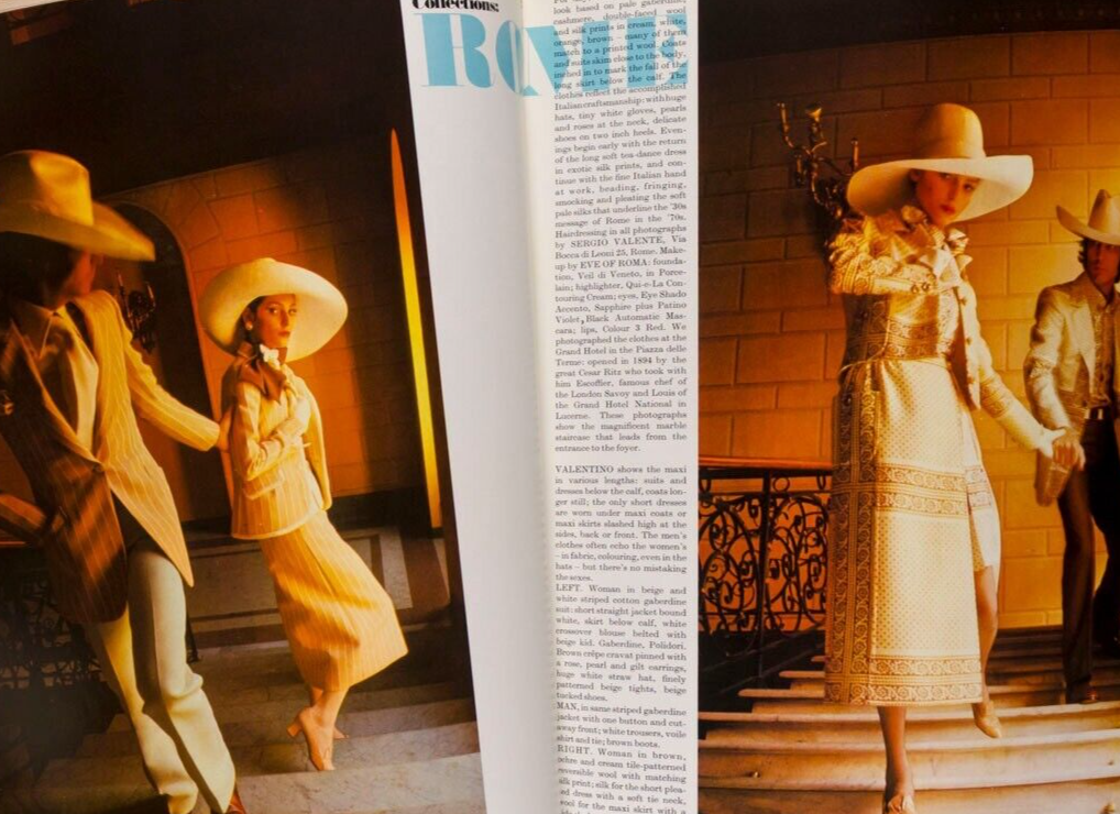 Designers at home RICHARD NEVILLE Caroline Munro HARPERS March 1970 Jules Crahay
