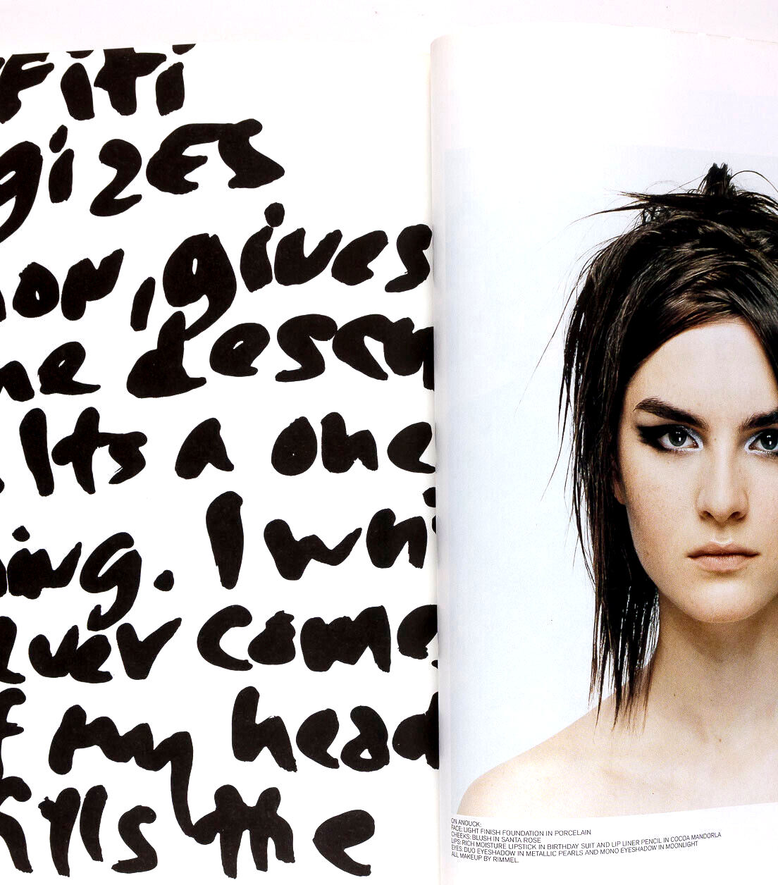 KAWS Pamela Anderson NYLON magazine 2001 February MISCHA BARTON Jennifer Garner