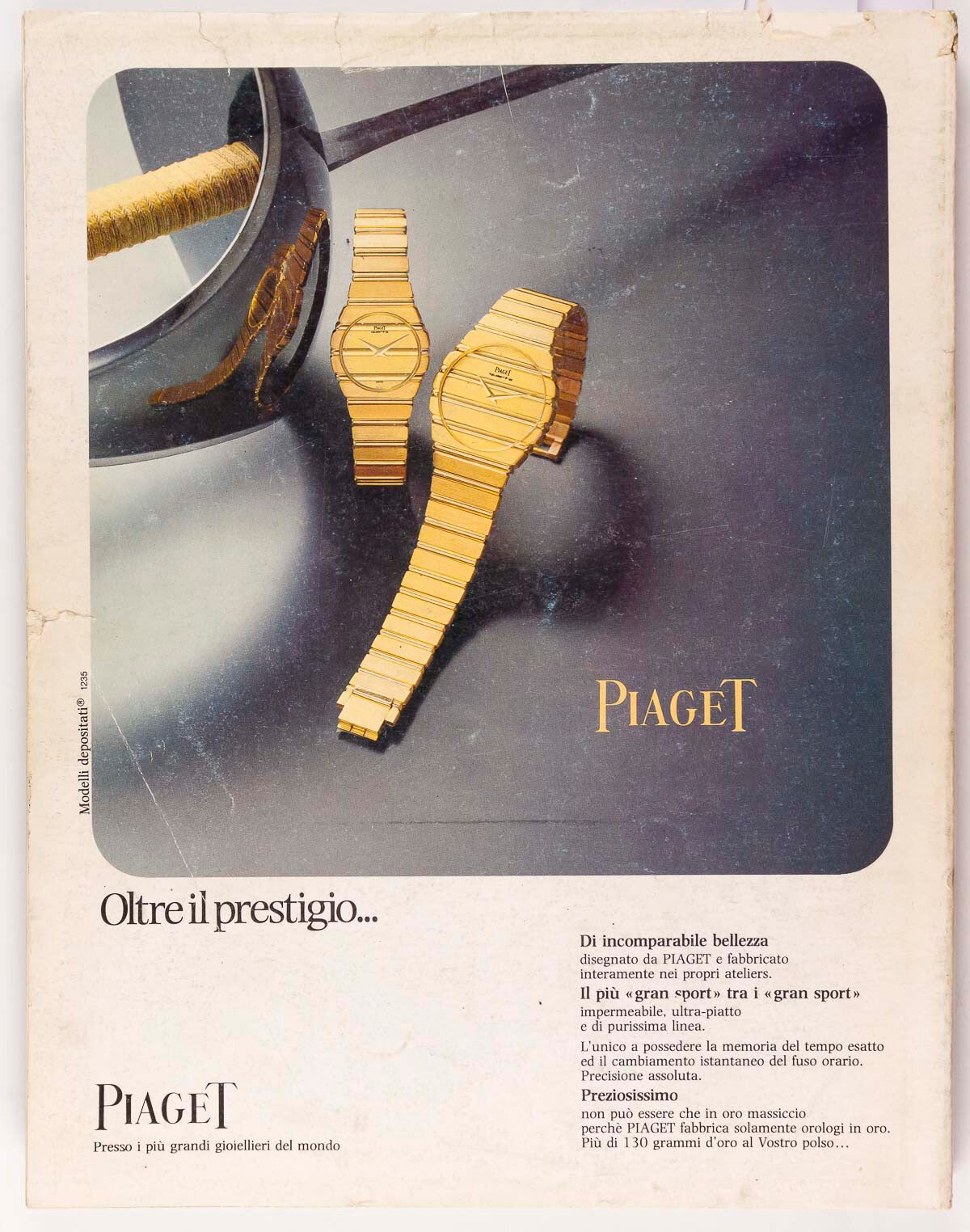 ERIC BOMAN male models 80s menswear VTG Piaget MEN'S HARPER'S BAZAAR ITALIA UOMO