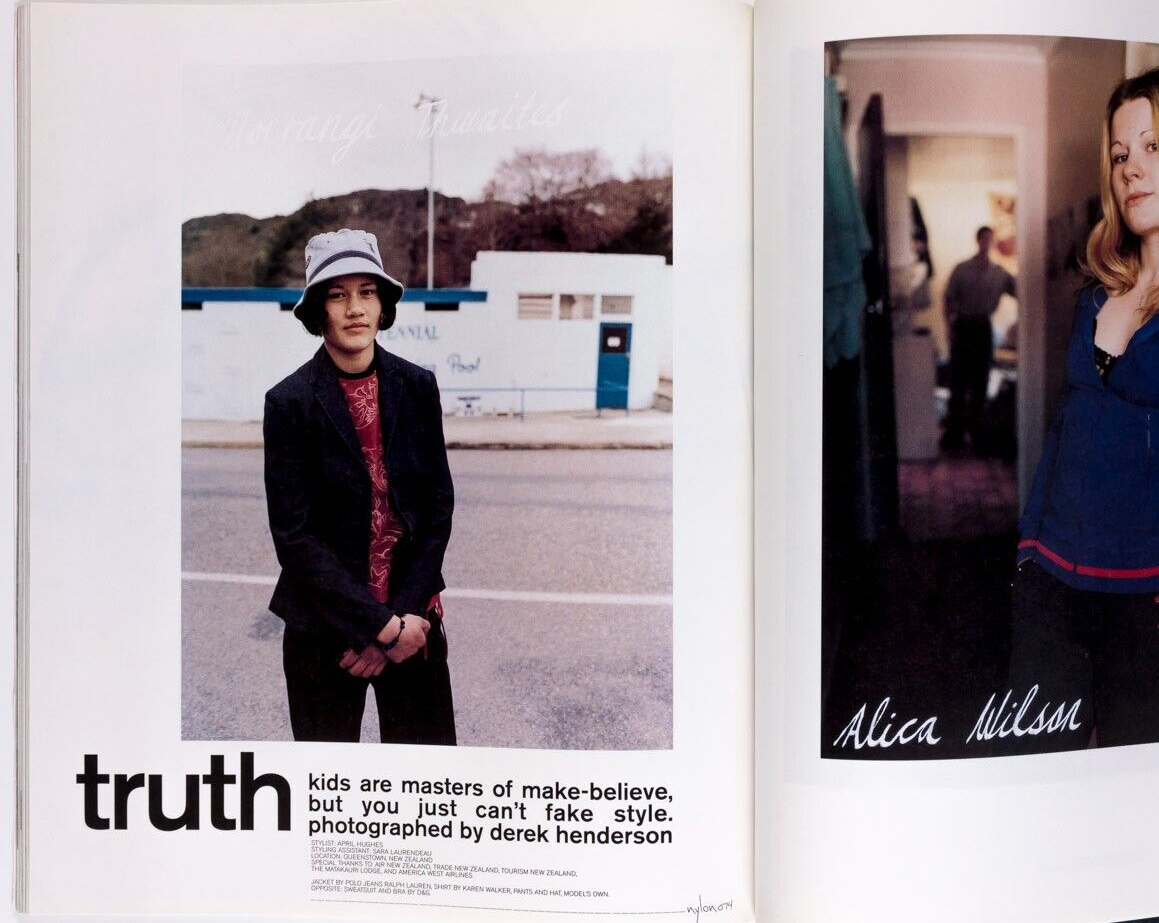 KAWS Pamela Anderson NYLON magazine 2001 February MISCHA BARTON Jennifer Garner