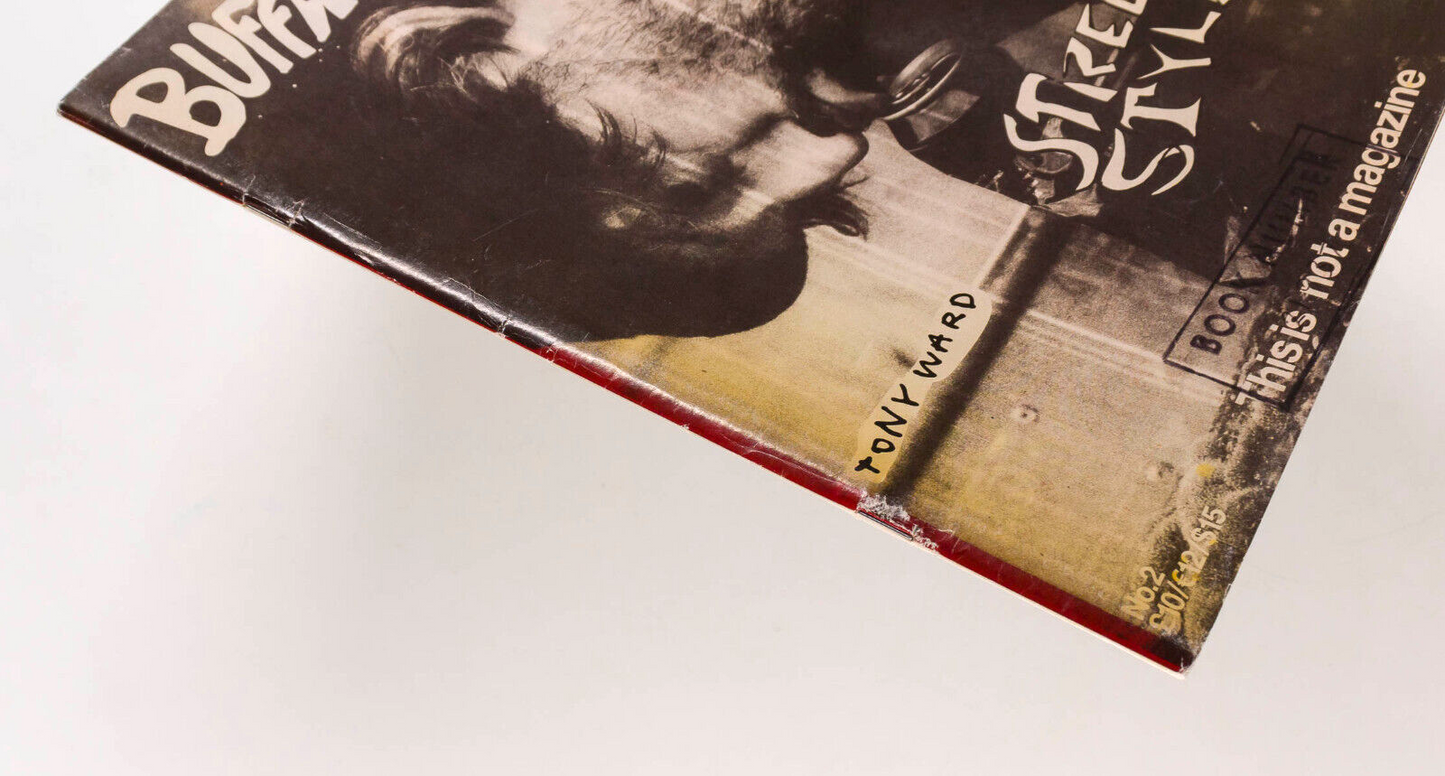 TONY WARD Duane Michals THE HARD ONS Raincoats CLEMENT CHABERNAUD Buffalo Zine 2