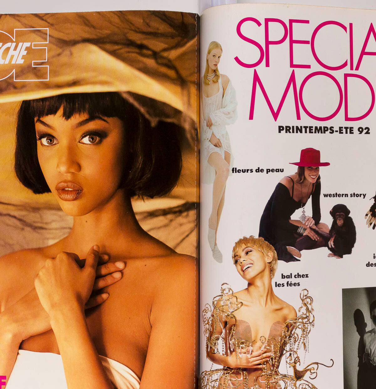 Tyra Banks SPRING SUMMER ETE COLLECTIONS Special DEPECHE MODE magazine FRANCE
