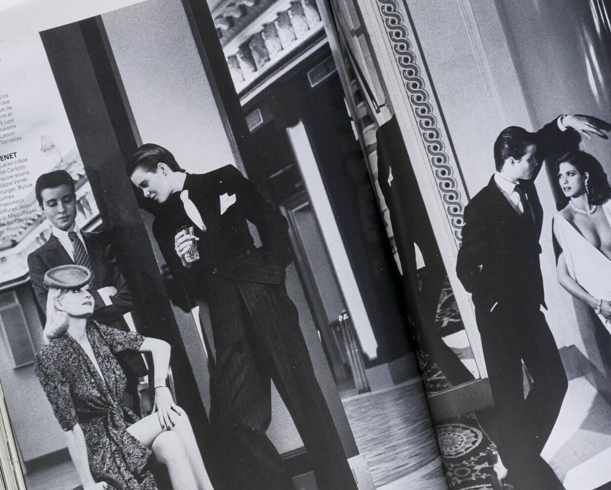 Princess Caroline GIA GARANGI Guy Bourdin HELMUT NEWTON Cecil Beaton PARIS VOGUE