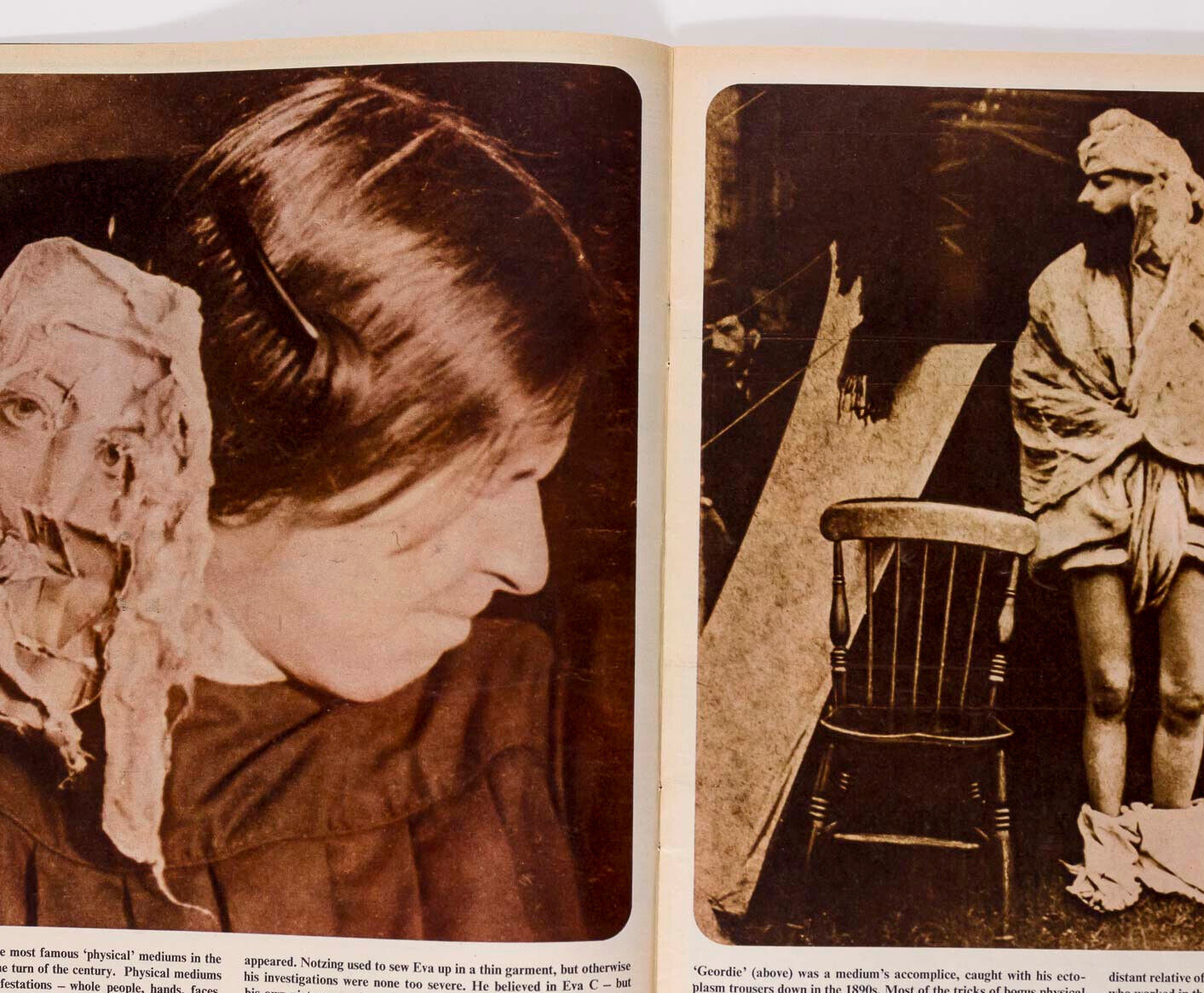 SPIRITUALISTS Ghost VERUSCHKA Observer magazine October 1967 Svetlana Alliluyeva