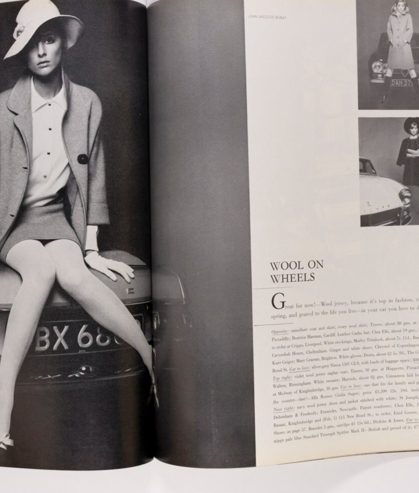 Editha Dussler JAMAICA Jill Kennington UK HARPERS BAZAAR February 1967 Benedetta