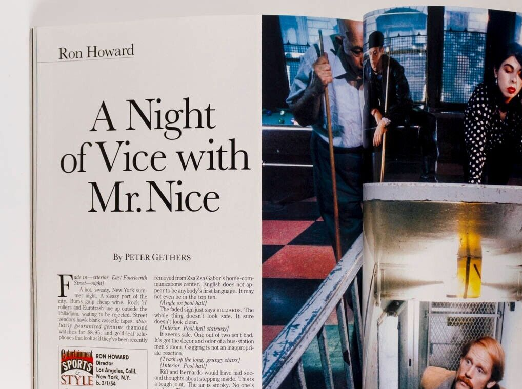 Steve Jobs BERNADETTE PETERS Debra Winger ESQUIRE MAGAZINE December 1986 Styron