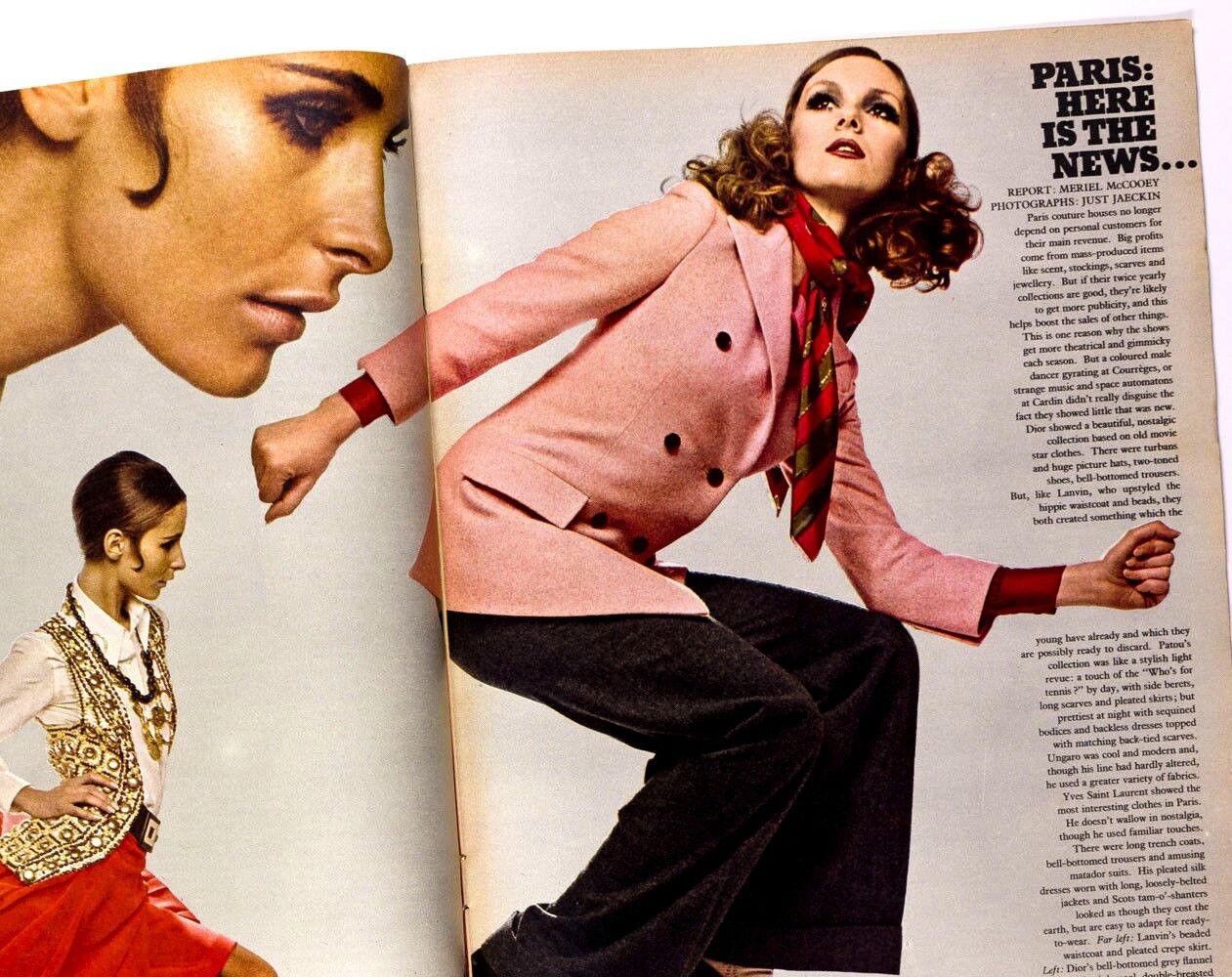 DIOR Anglepoise MARGOT FONTEYN Paris Collection OUIDA Just Jaeckin SUNDAY TIMES