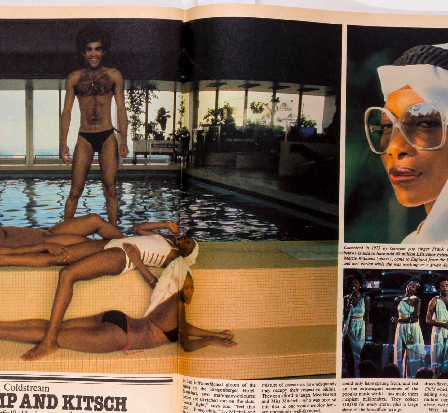Boney M GUNNER LARSEN Charles Dodgson ALICE IN WONDERLAND Telegraph magazine UK