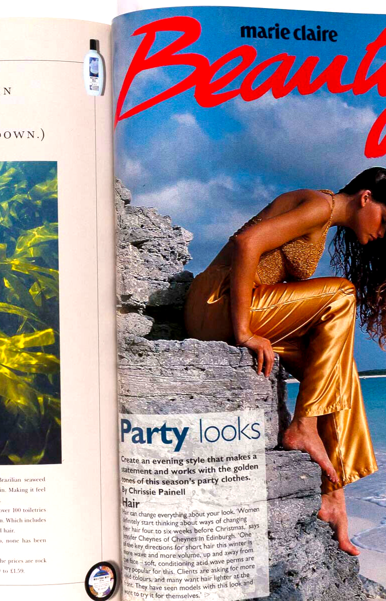 Tatjana Patitz LAETITIA CASTA Perry Ogden MARIE CLAIRE December 1994 Liberace UK