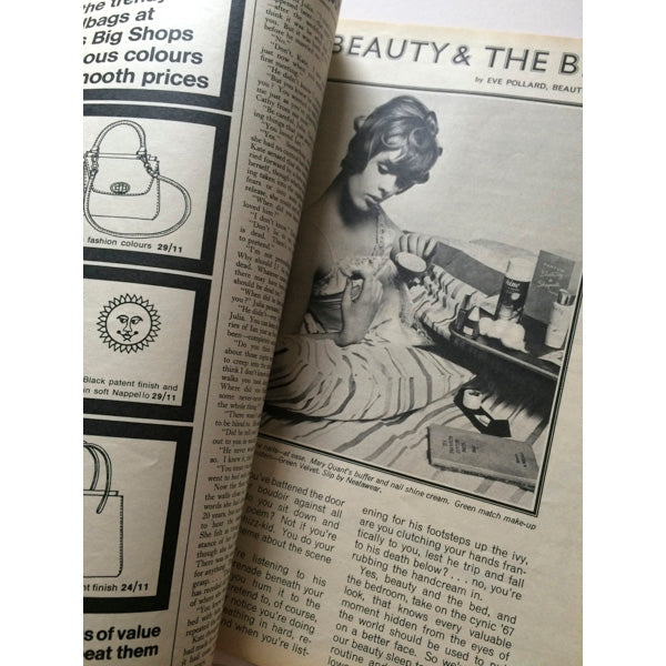 Mary Quant CHRISTOPHER PLUMMER Coat-dress PETTICOAT magazine May 1967