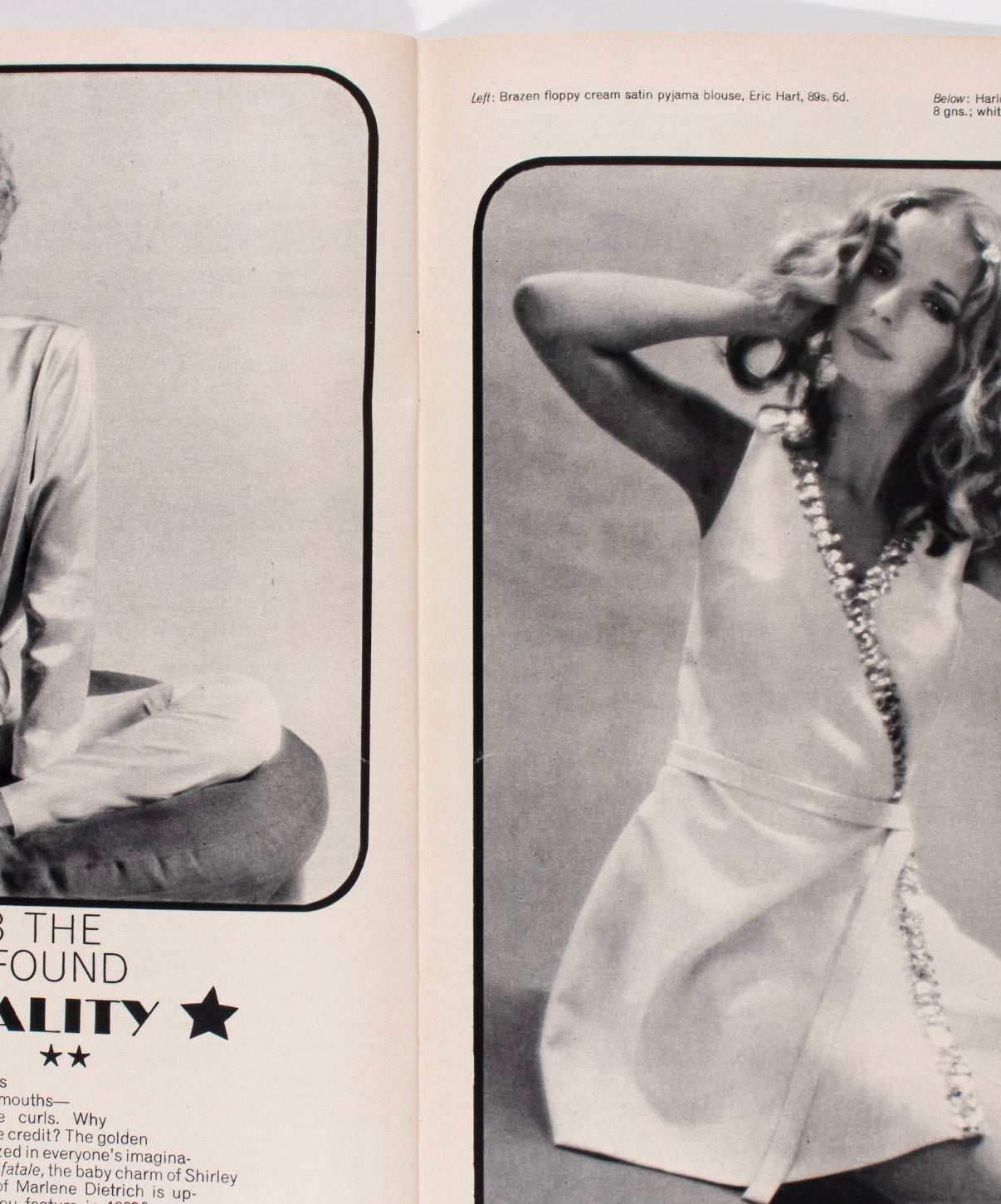 CATHEE DAHMEN Maudie James SAMANTHA EGGAR Quant vtg HONEY magazine 60s