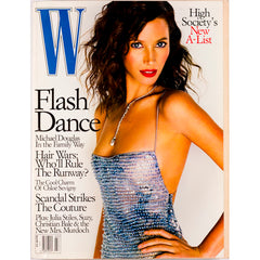 Christy Turlington Chloe Sevigny Michael Douglas W Magazine March 2000