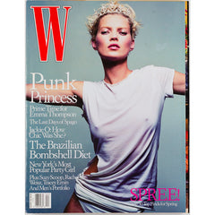 Kate Moss Punk Princess Emma Thompson W Magazine April 2001
