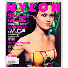 JULIA STILES David Boreanaz MILA KUNIS NYLON magazine Sep/Oct 1999