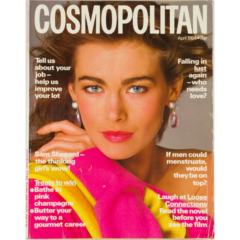 Barbra Steisand Joanna Pacula Cosmopolitan Magazine April 1984