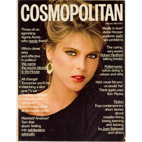 Robert Redford Catherine Oxenberg Cosmopolitan Magazine January 1981