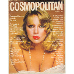 Agneta Eckemyr STEVE HIETT Eva Malmstrom UK Cosmopolitan July 1977 vtg