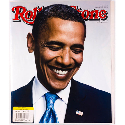 Barack Obama Peter Yang Rolling Stone magazine July 2008