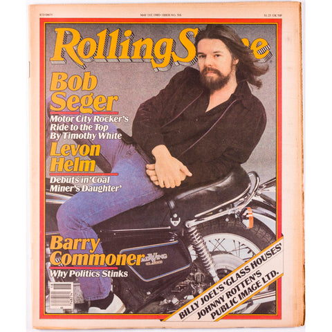 Johnny Rotton PiL Bob Seger Rolling Stone magazine May 1980