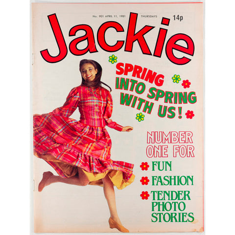 Spring Issue Jackie Magazine 11th April 1981