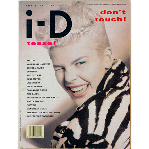 Katharine Hamnett The Flirt Issue I-D Magazine November 1987