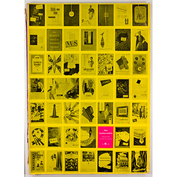 The Ambassador magazine 1952 No. 6 Vintage Fashion Illustration